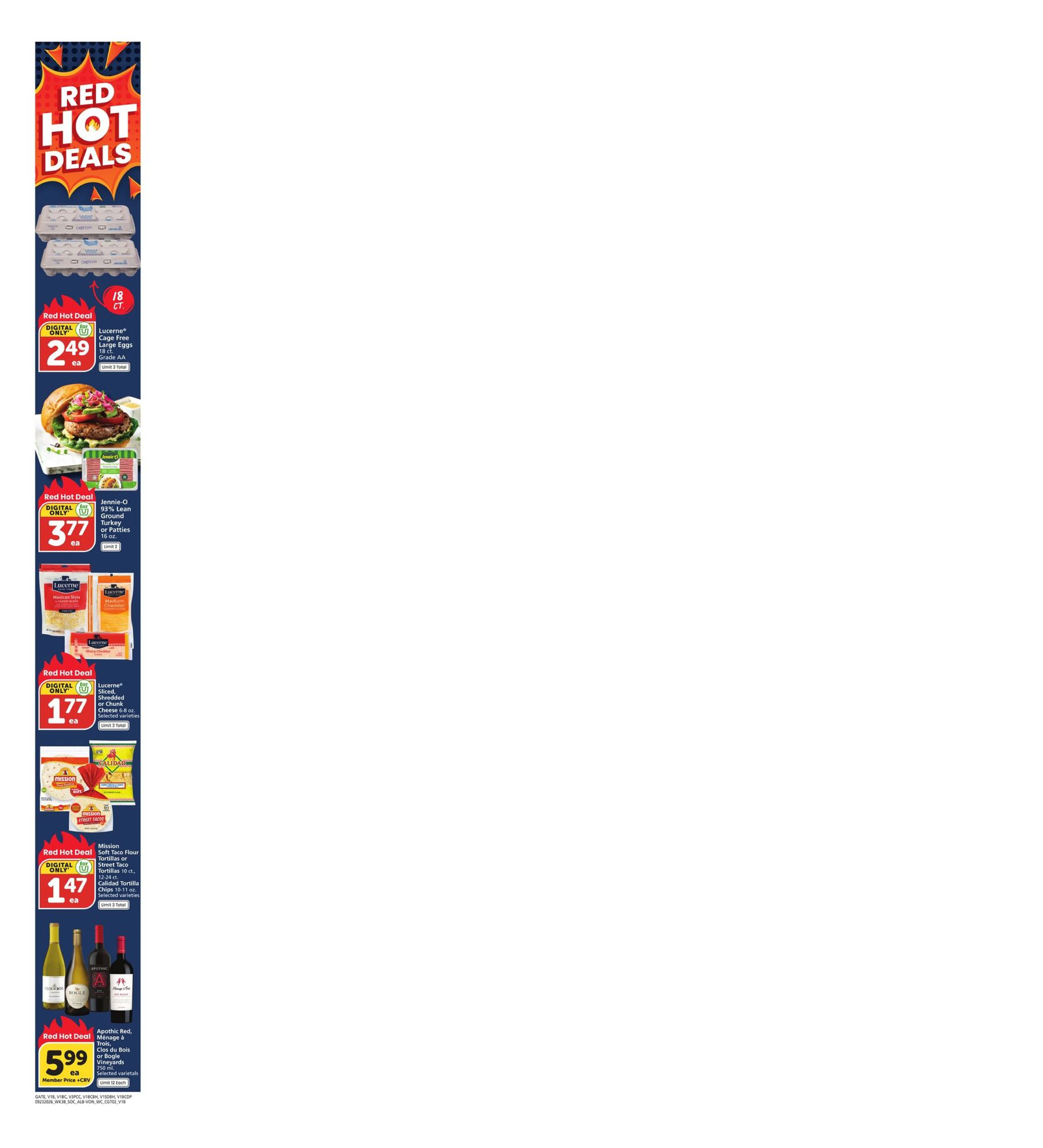 Vons Page 2 of 4, weekly ad for Sep 23 - Sep 29, 2026