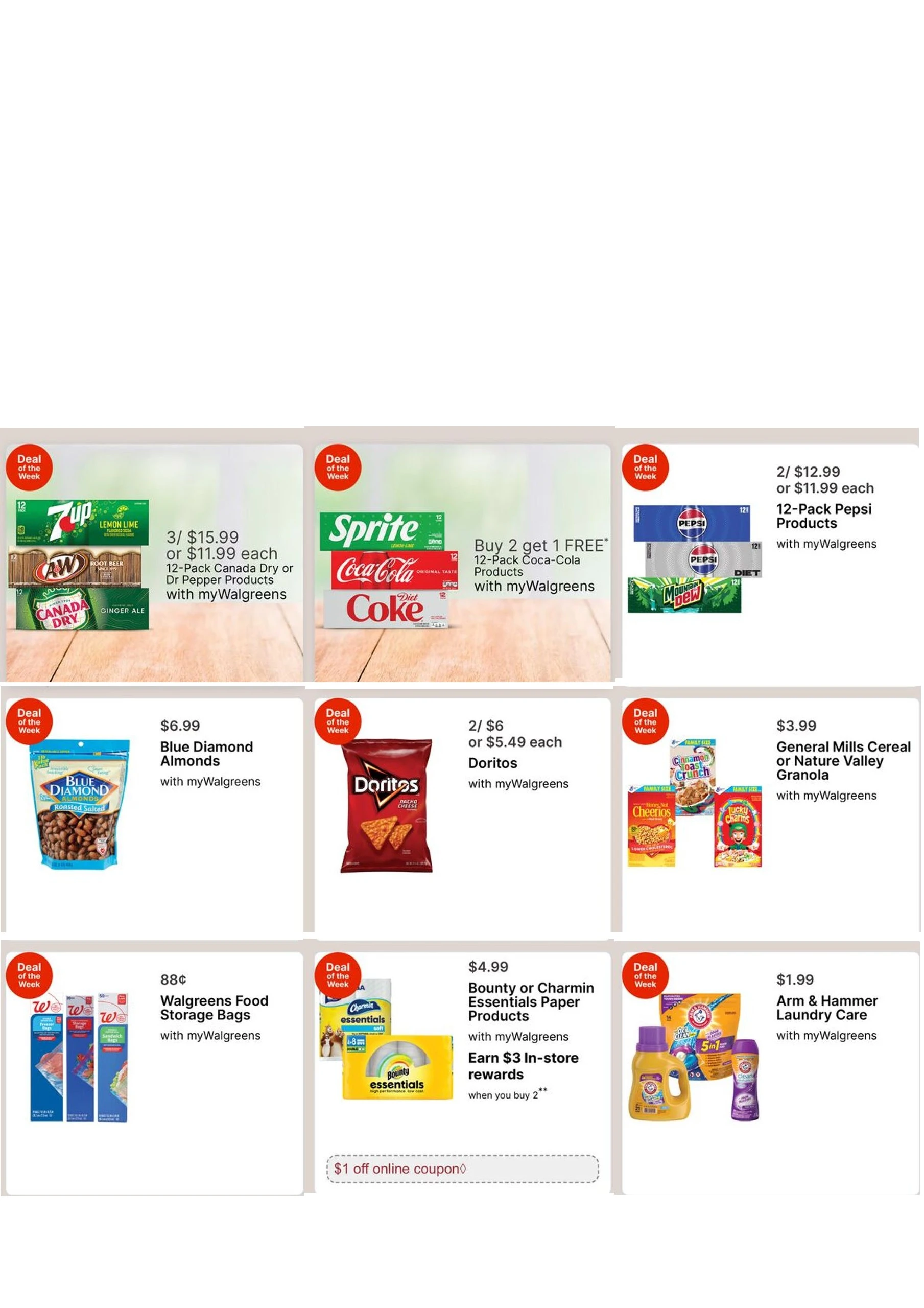 Walgreens weekly ad flyer, Aug16 – Aug22, 2026