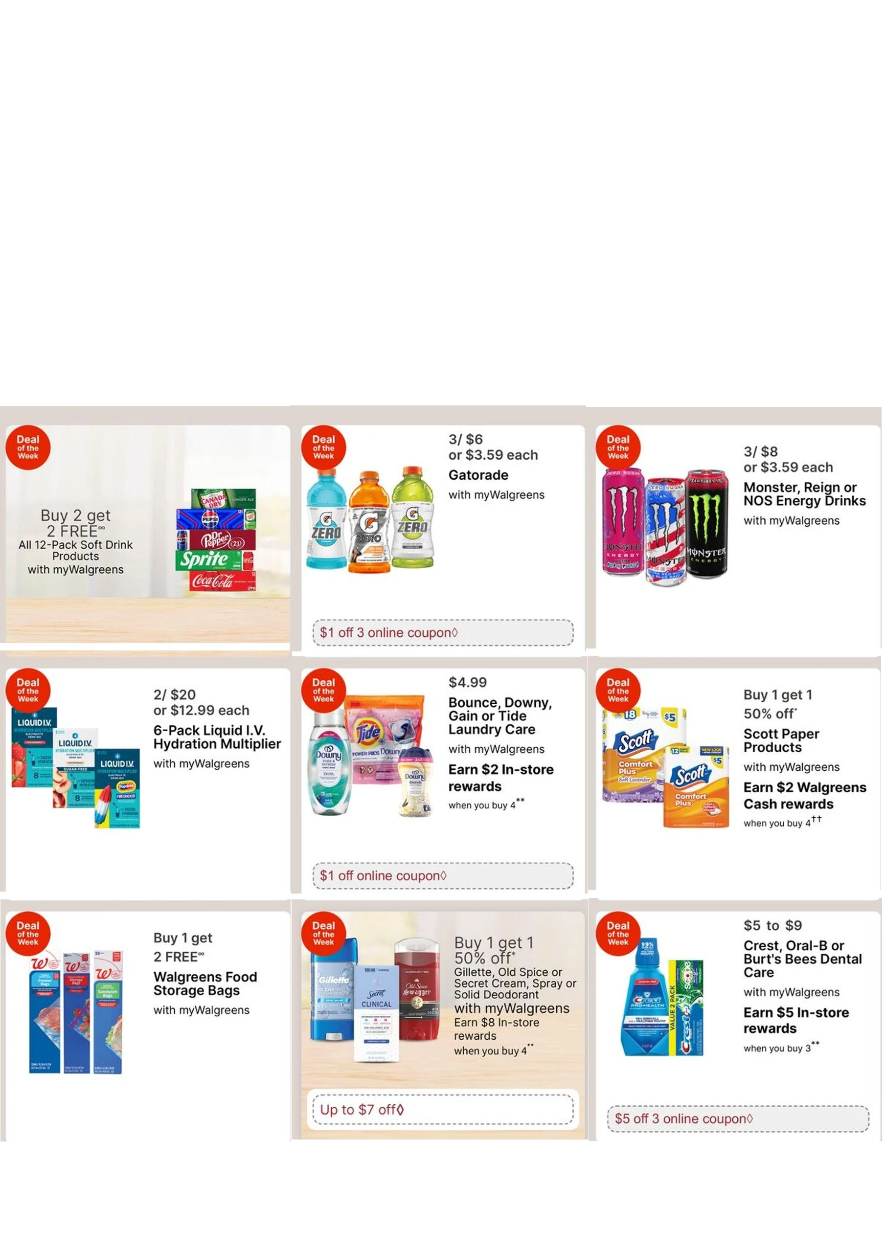 Walgreens weekly ad flyer, Aug23 – Aug29, 2026