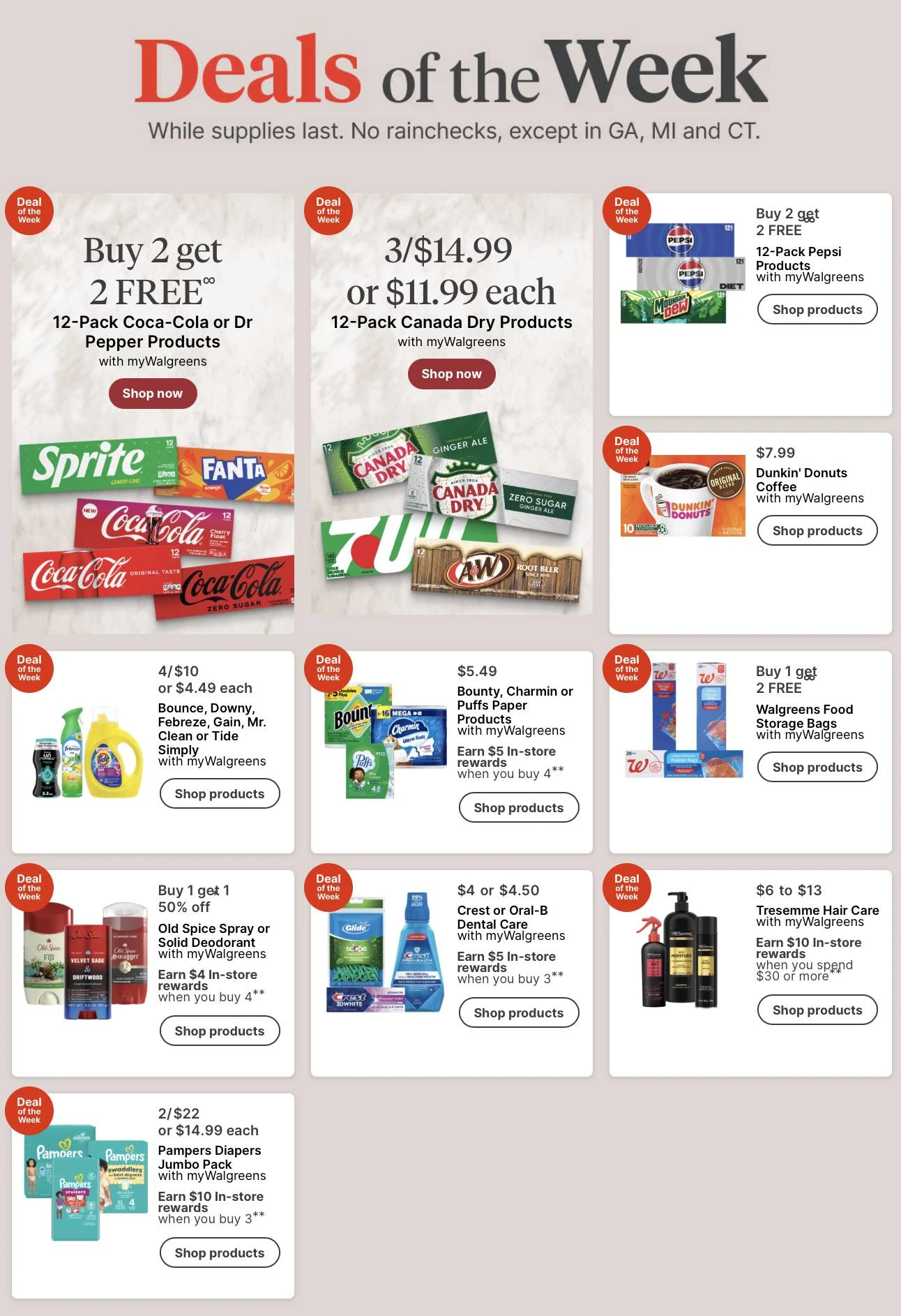 Walgreens weekly ad flyer, Aug30 – Sep05, 2026