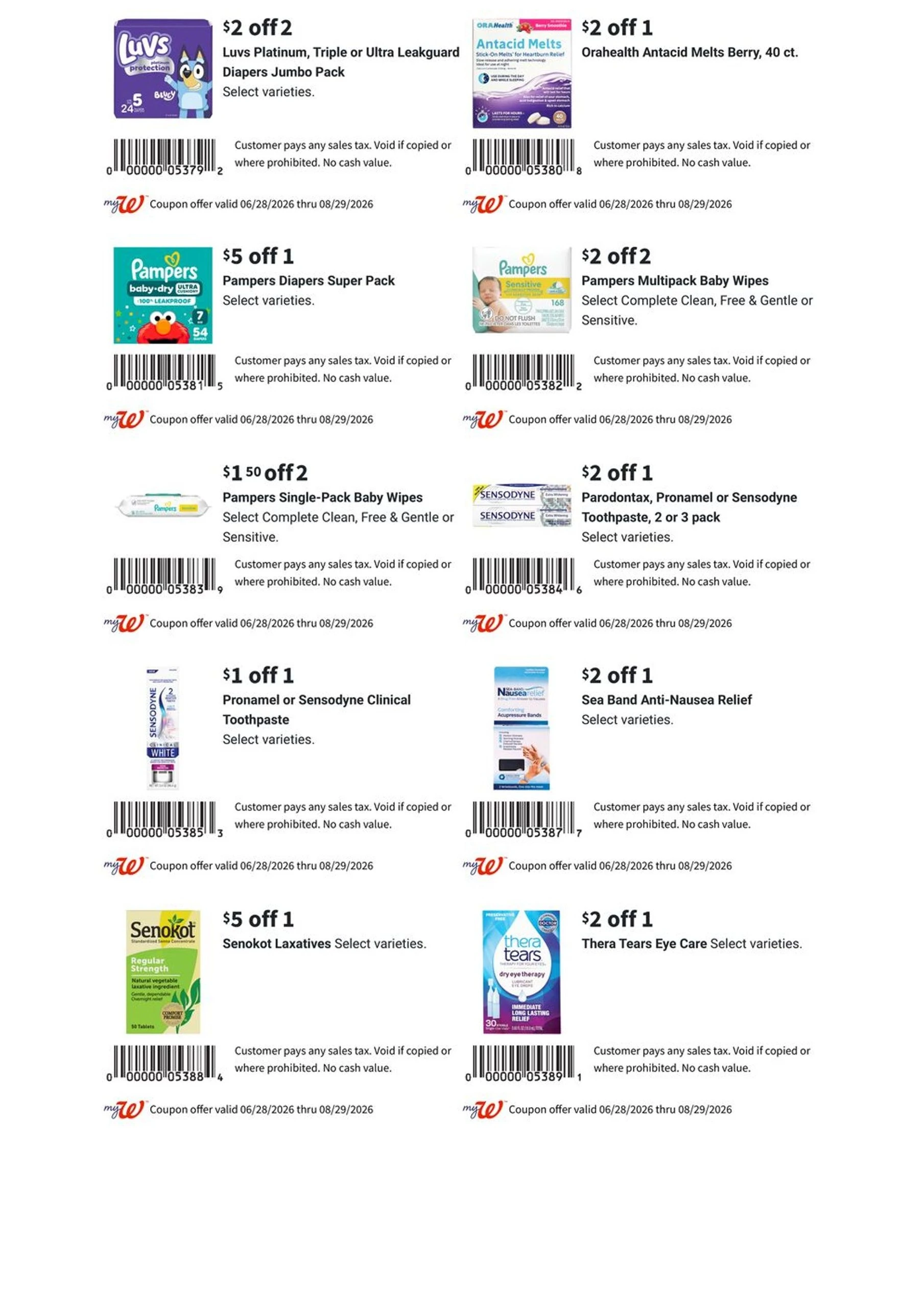 July Savings Book page 6