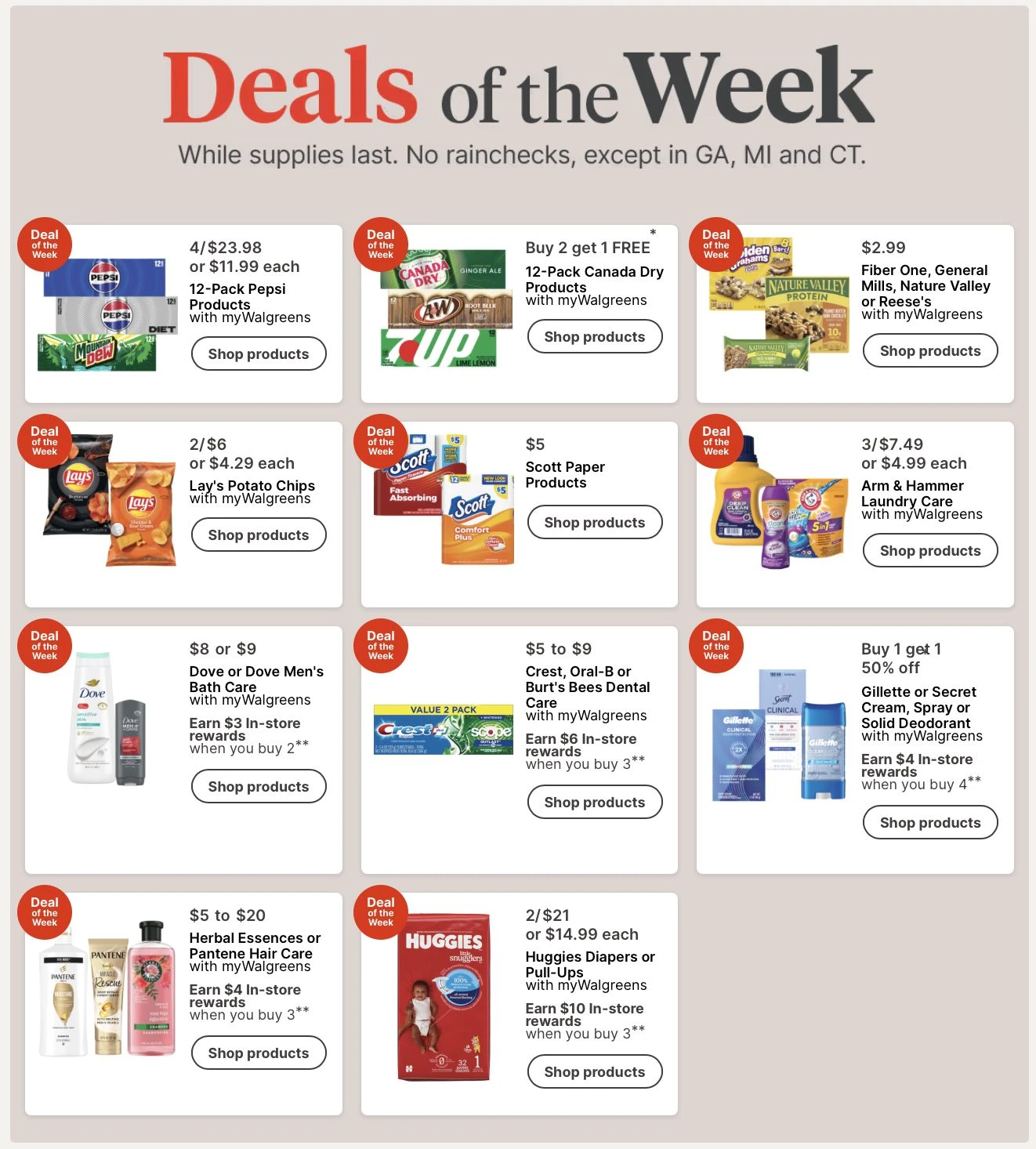 Walgreens Page 1 of 26, weekly ad for Oct 4 - Oct 10, 2026