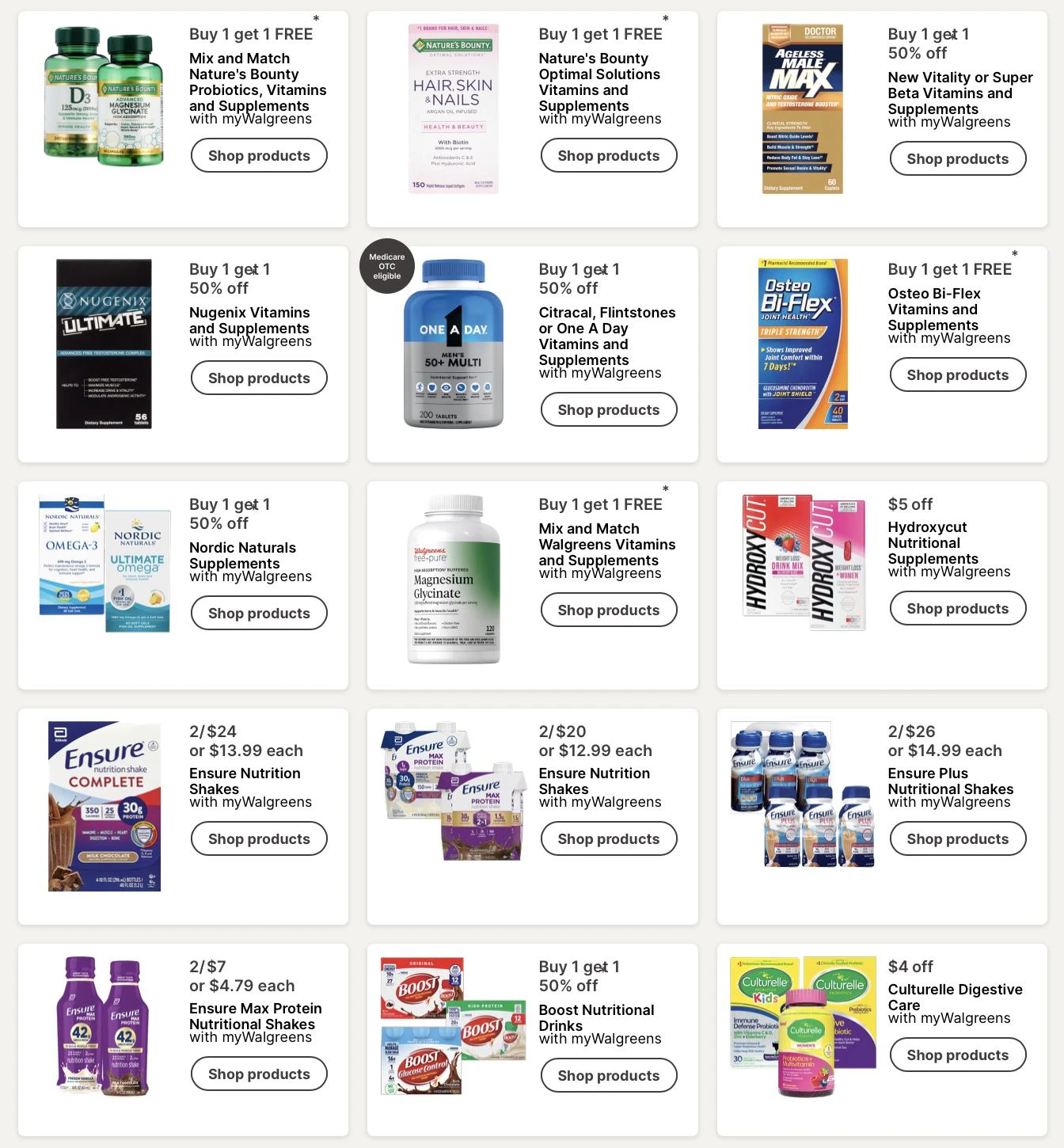 Walgreens Page 8 of 26, weekly ad for Oct 4 - Oct 10, 2026