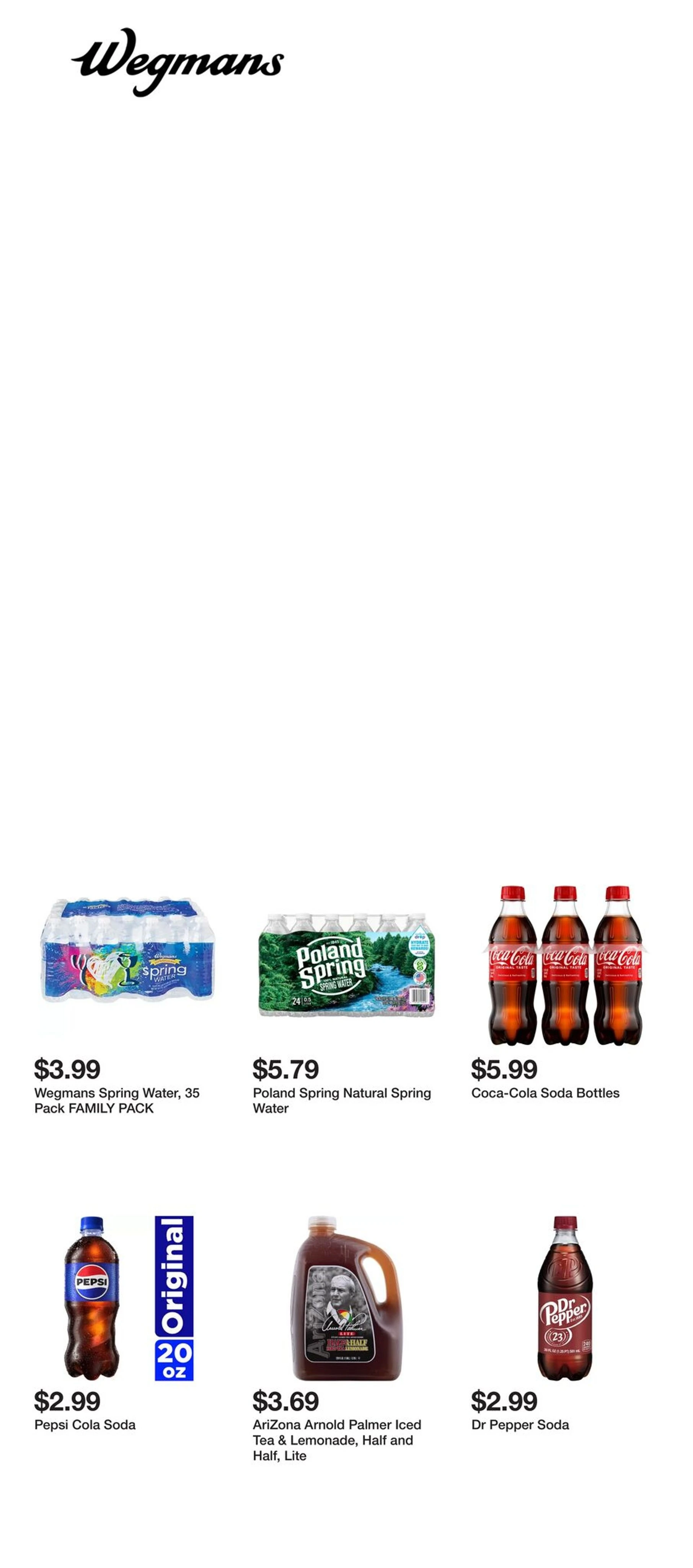 Wegmans weekly ad page 1
