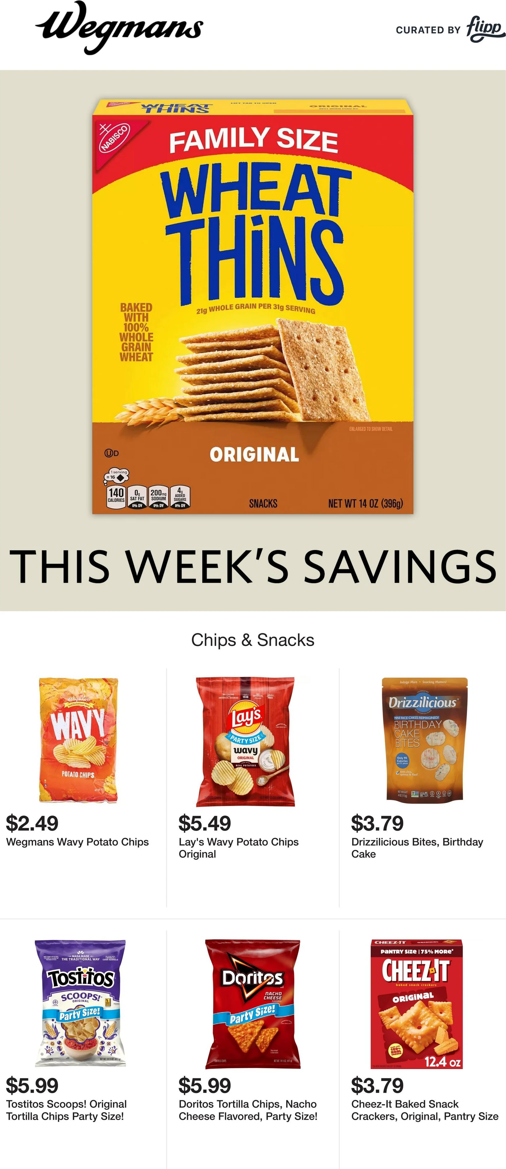 Wegmans Page 1 of 6, weekly ad for Sep 29 - Oct 12, 2026