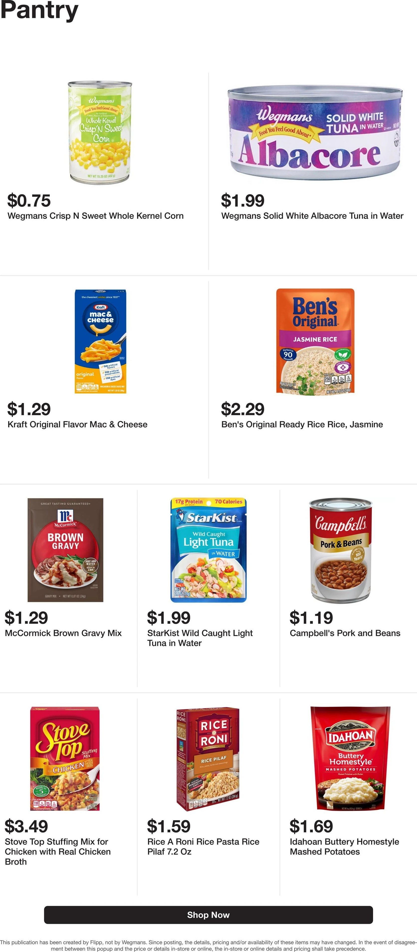 Wegmans Page 2 of 6, weekly ad for Sep 29 - Oct 12, 2026