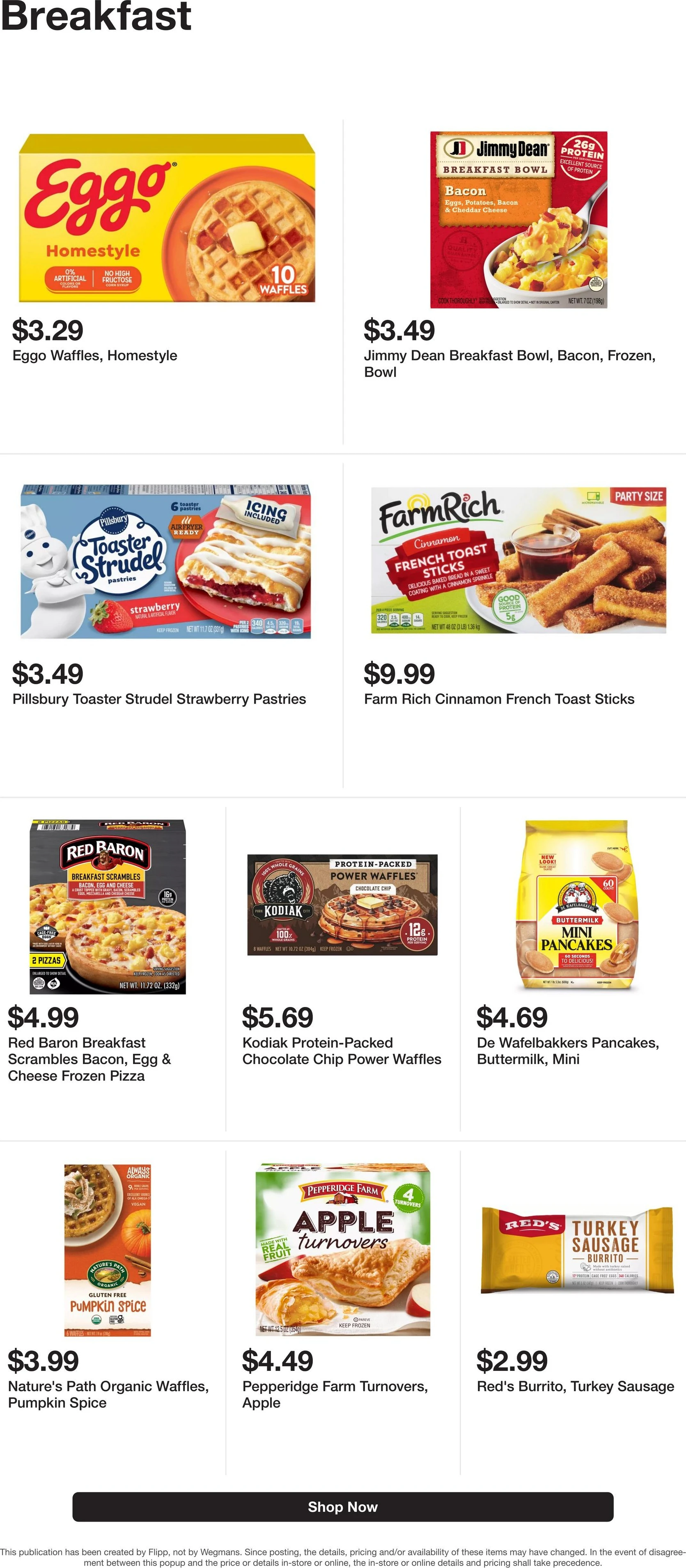 Wegmans Page 3 of 6, weekly ad for Sep 29 - Oct 12, 2026