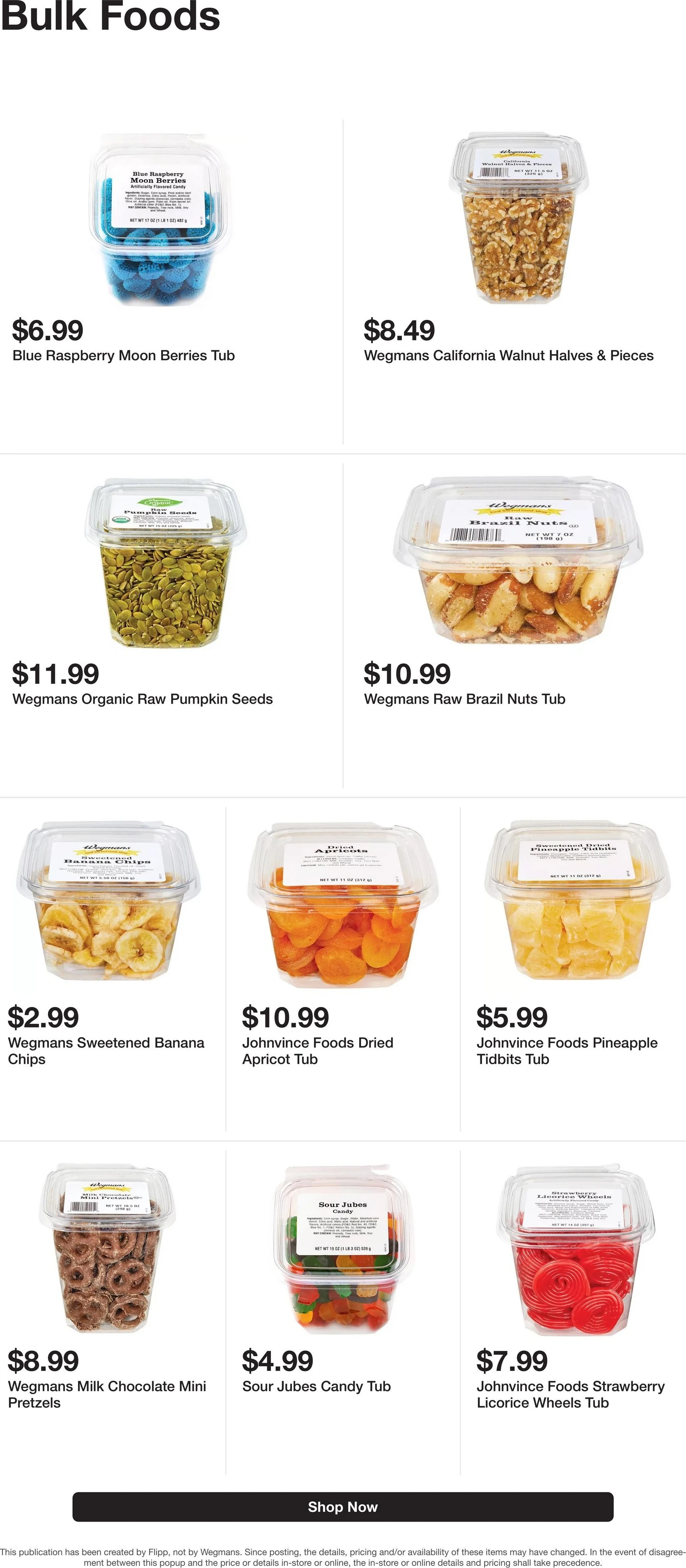 Wegmans Page 6 of 6, weekly ad for Sep 29 - Oct 12, 2026