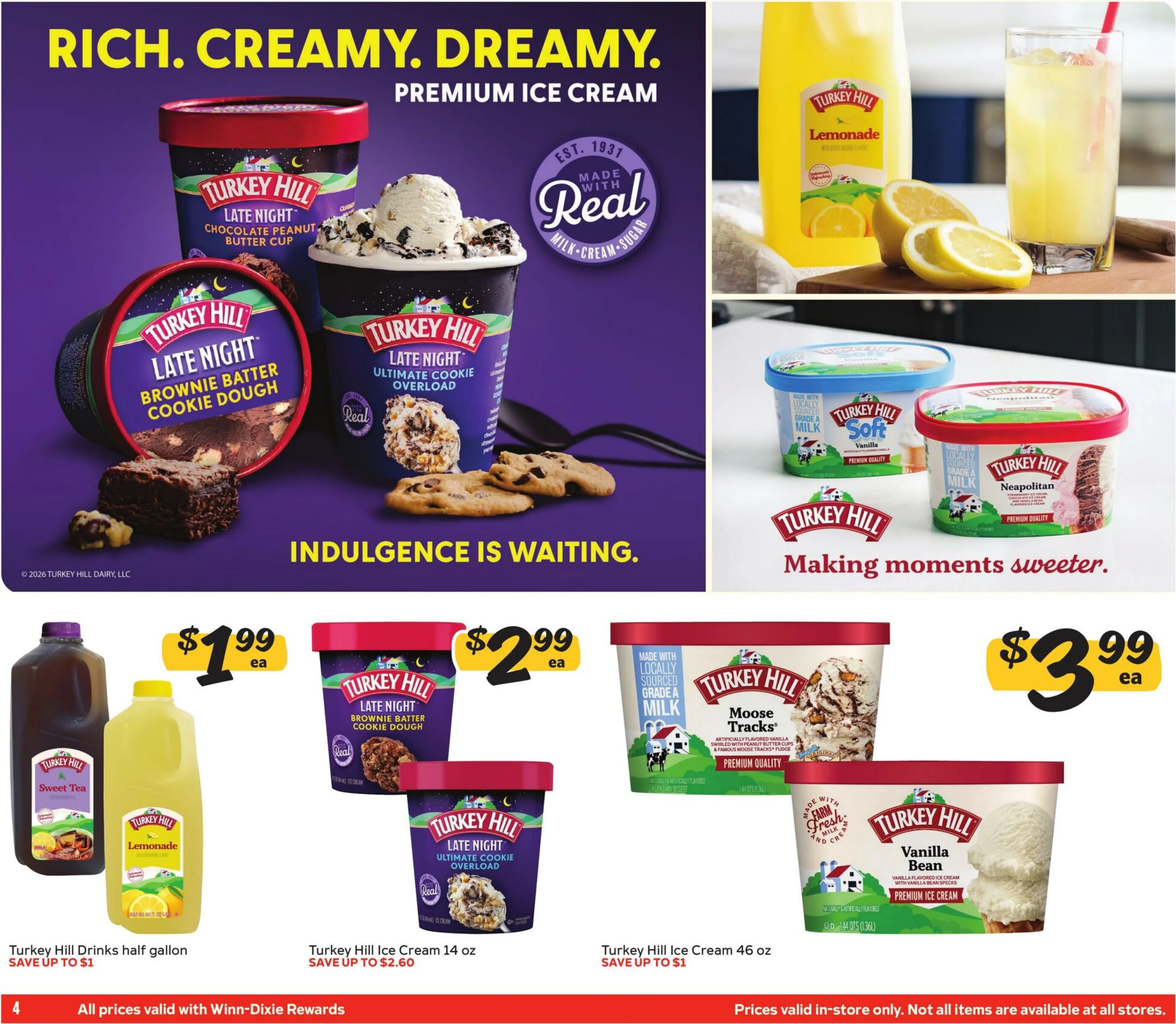 Winn-Dixie Page 4 of 10, weekly ad for Sep 30 - Oct 13, 2026