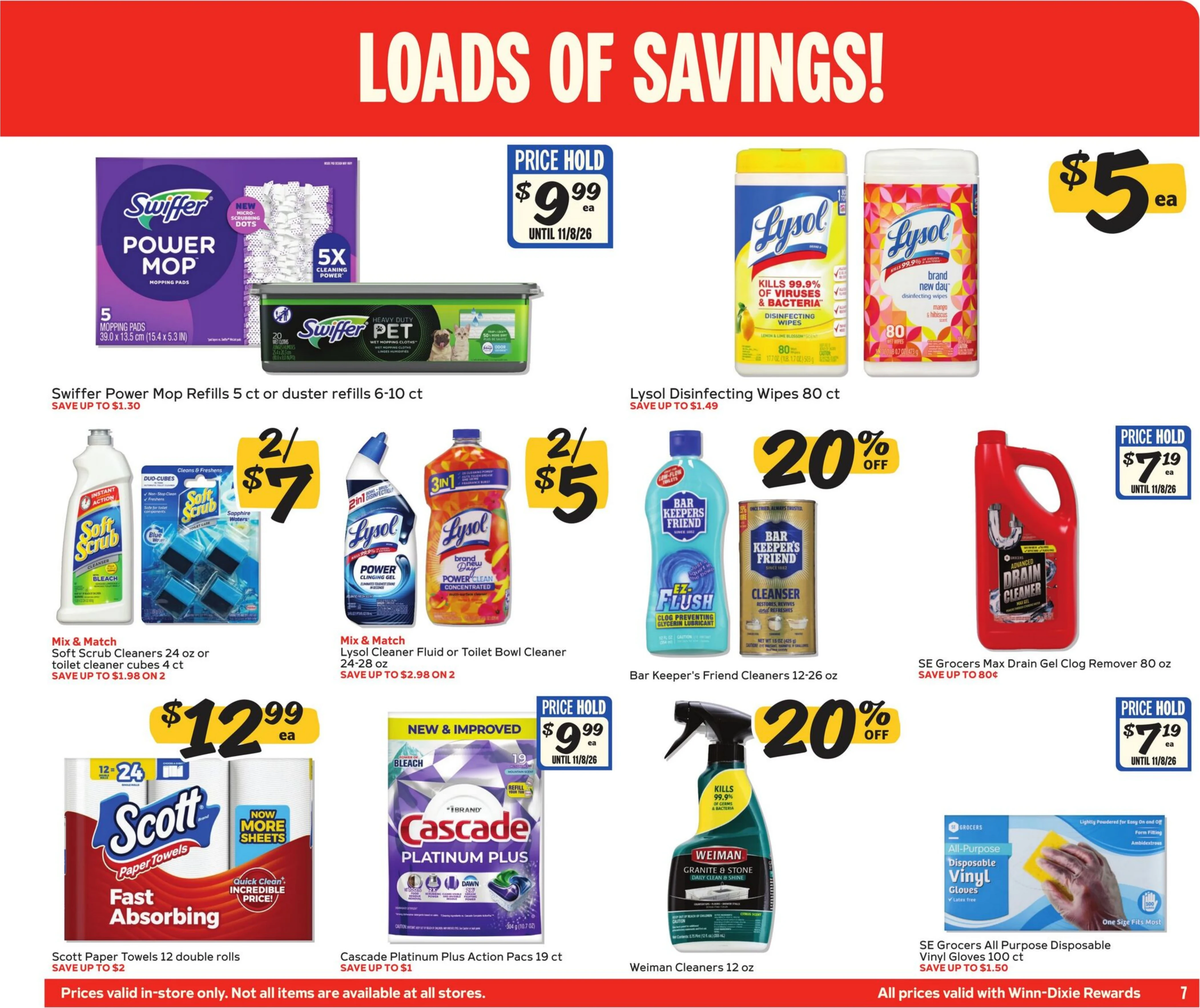 Winn-Dixie Page 7 of 10, weekly ad for Sep 30 - Oct 13, 2026