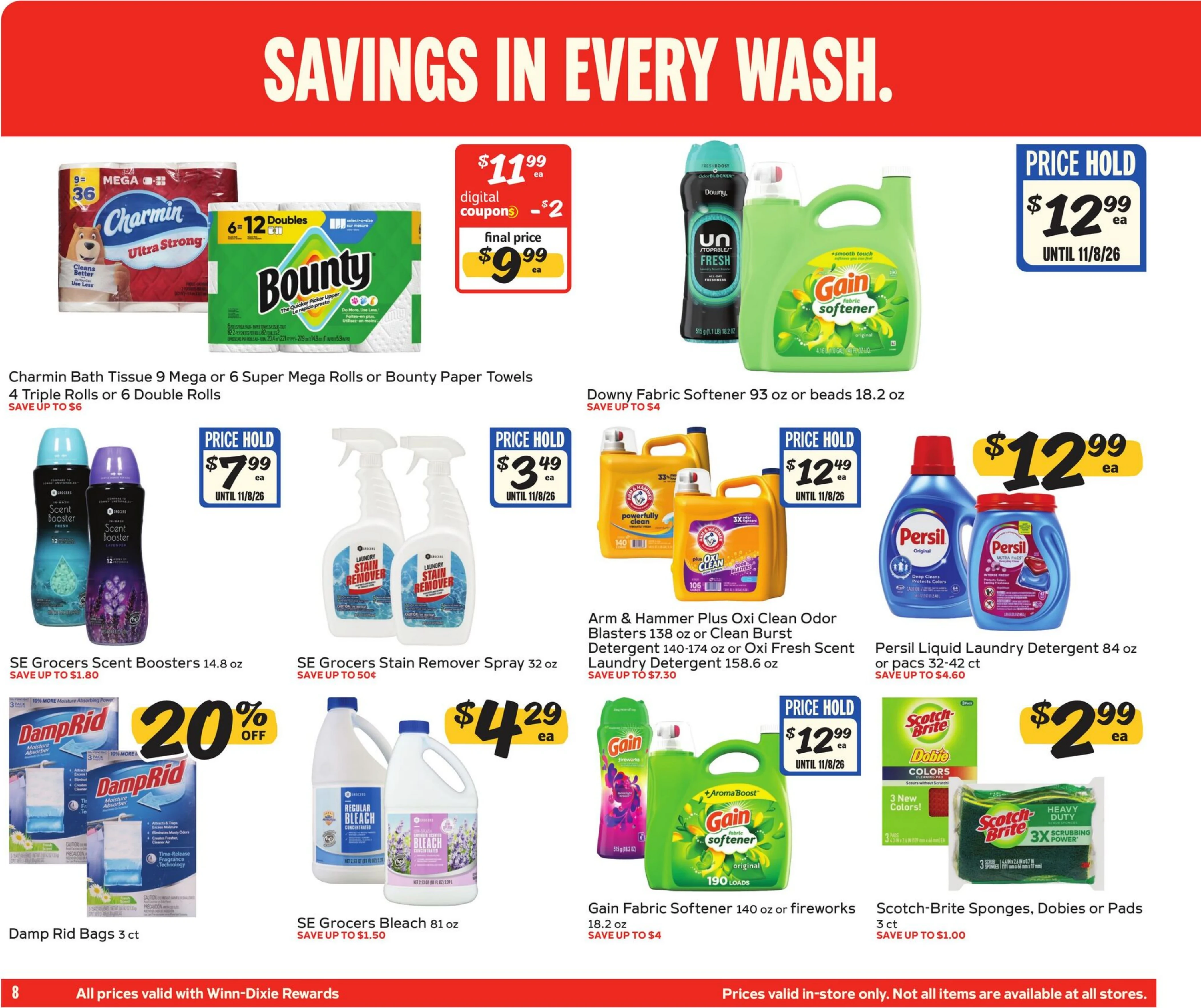 Winn-Dixie Page 8 of 10, weekly ad for Sep 30 - Oct 13, 2026
