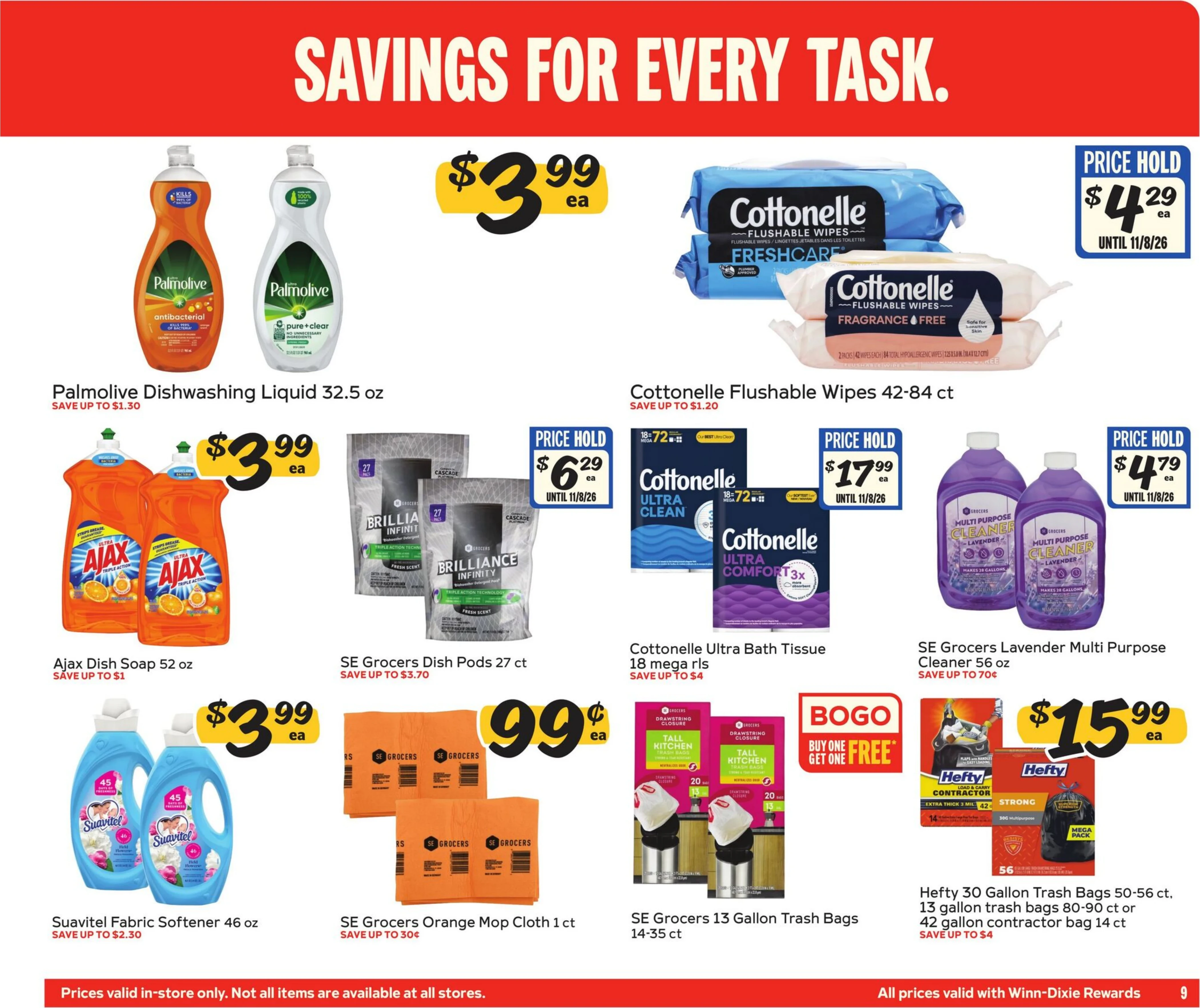 Winn-Dixie Page 9 of 10, weekly ad for Sep 30 - Oct 13, 2026